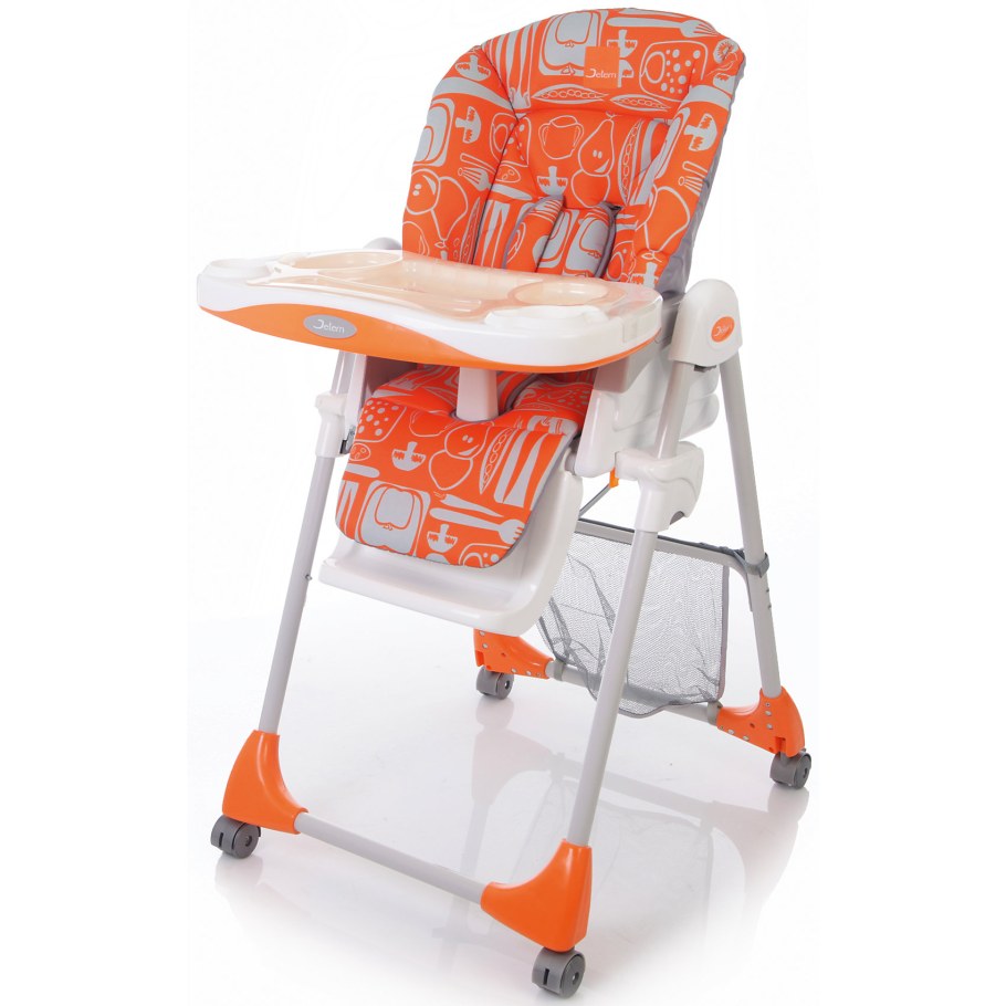 Стульчик для кормления Jetem оранжевый