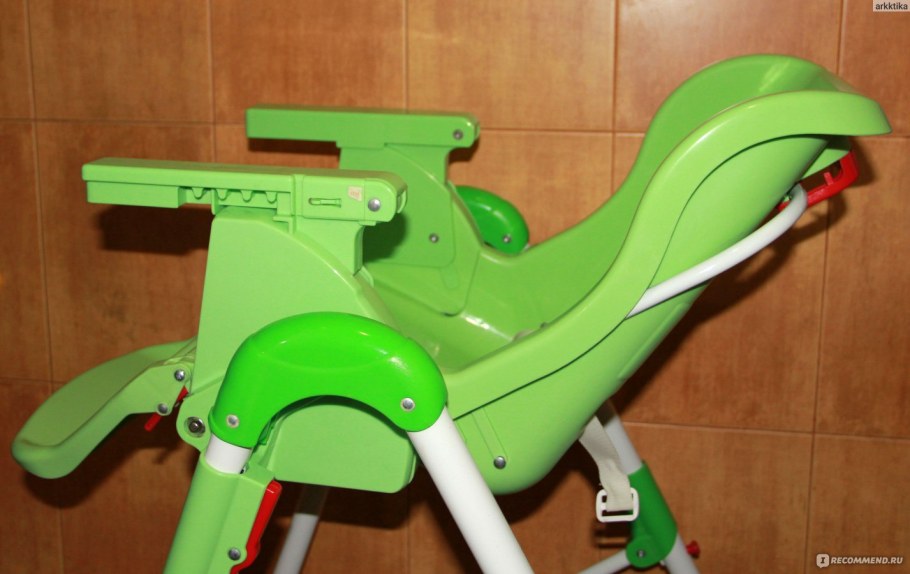 Fabula стульчик для кормления зеленый