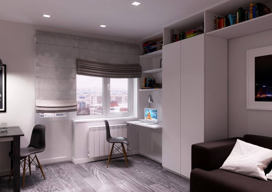 Студия из хрущевки 30 кв.м