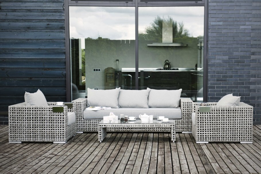 Кресло 4sis Тито - серый