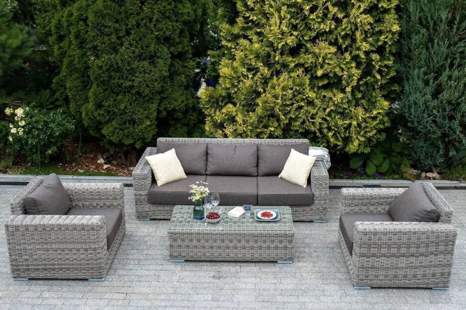 Мебель для беседки из искусственного ротанга