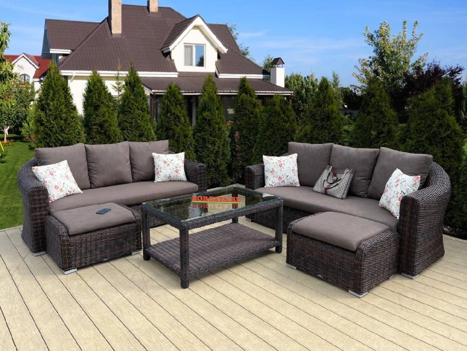 Borgata ru мебель из искусственного ротанга