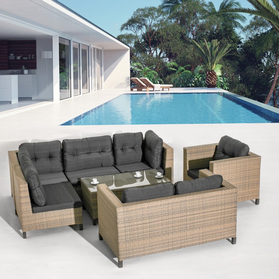 Лаунж зона мебель из ротанга