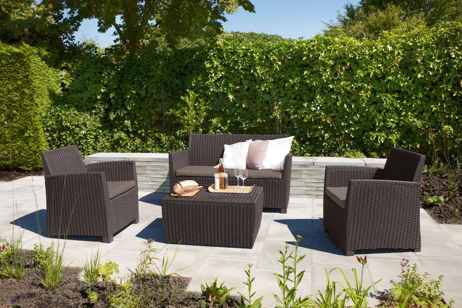 Комплект мебели Allibert Corona Set with Cushion Box