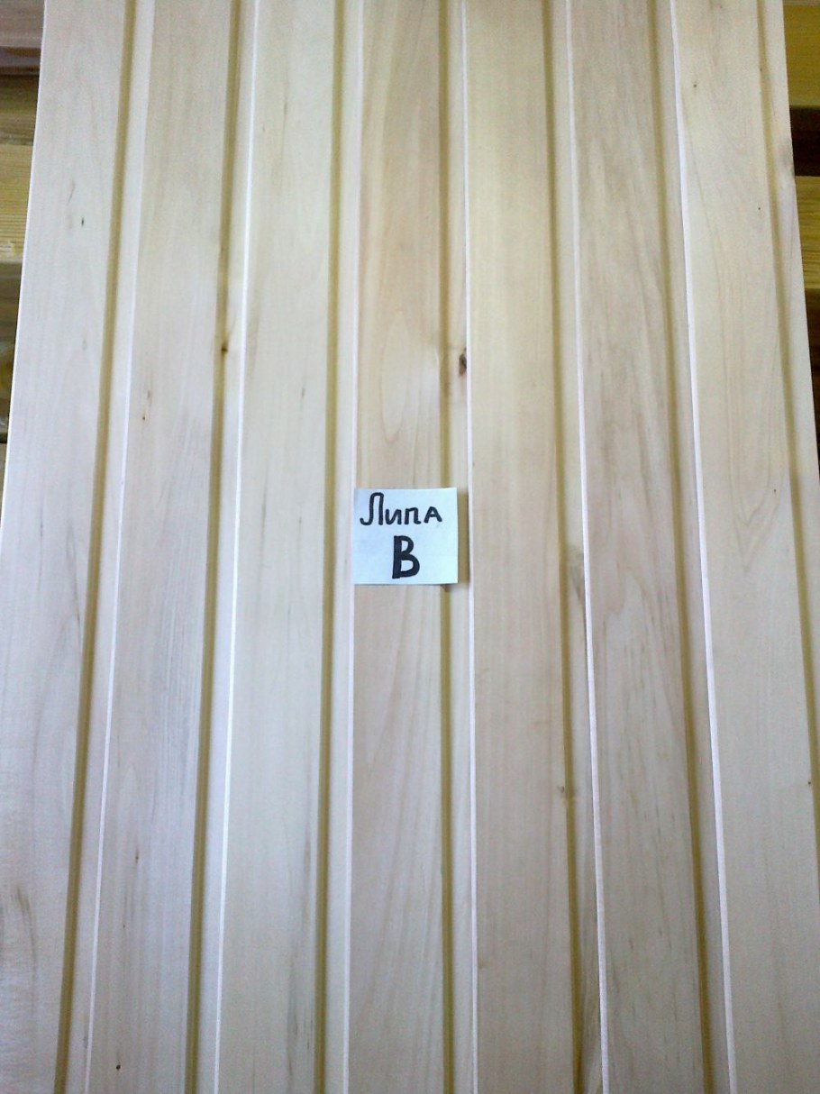 Липа вагонка 2.3м сорт э