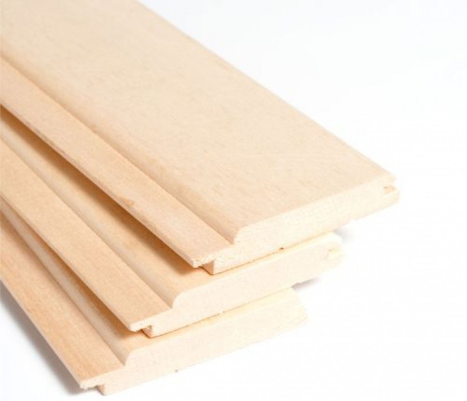 Вагонка липа «э» 15х95(88)х600