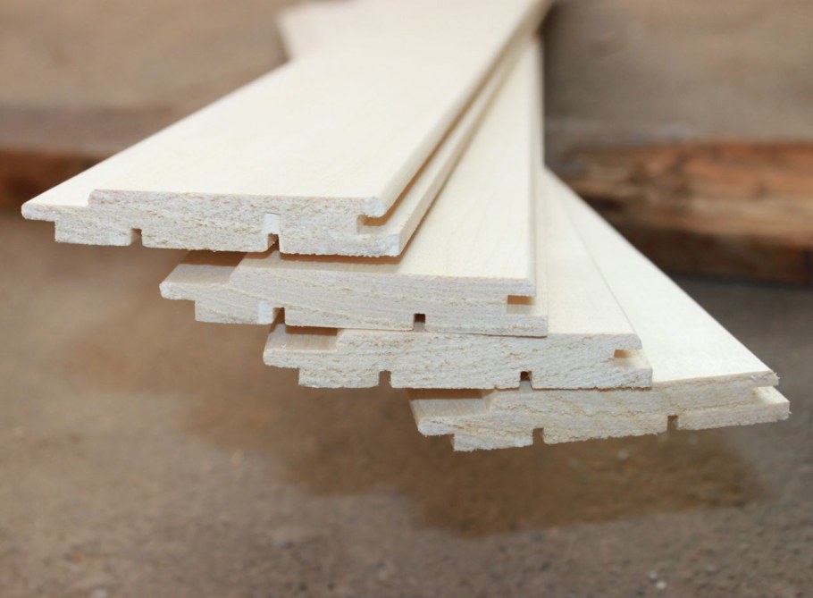 Вагонка осина 1с 12х82 2500 мм