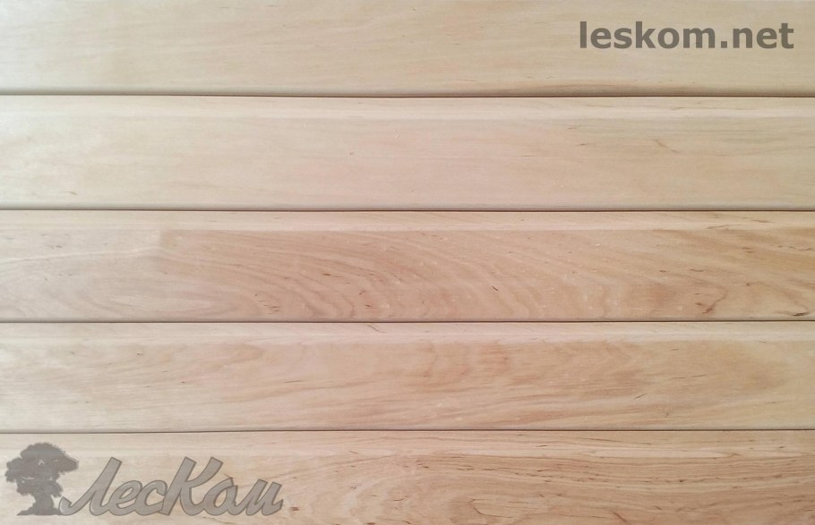 Вагонка осина Софтлайн сорт Экстра