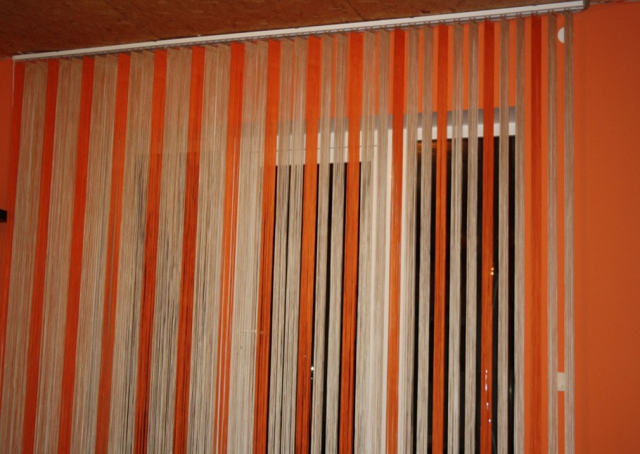 Вертикальные веревочные Бриз жалюзи