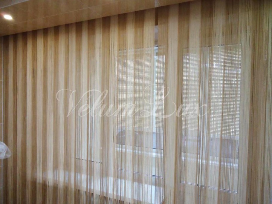 Нитяные вертикальные жалюзи Бриз