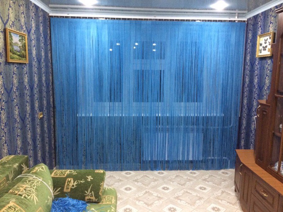 Шторы Бриз в квартире