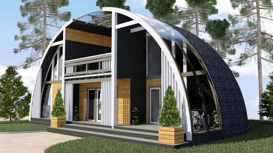 Арочная крыша