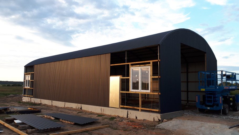 Дома ангары