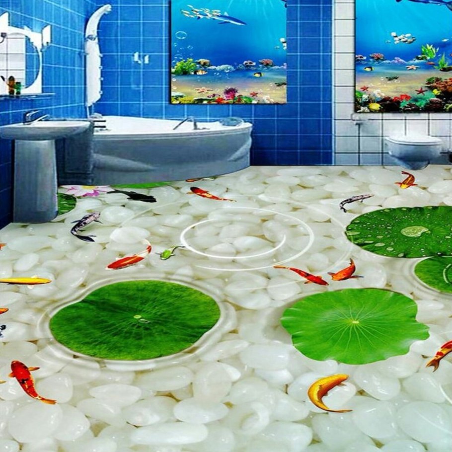 Наливные полы 3d