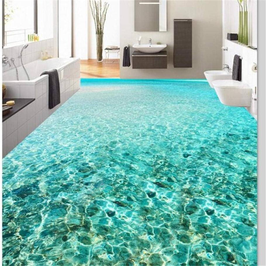 Пол наливной 3д самовыравнивающийся