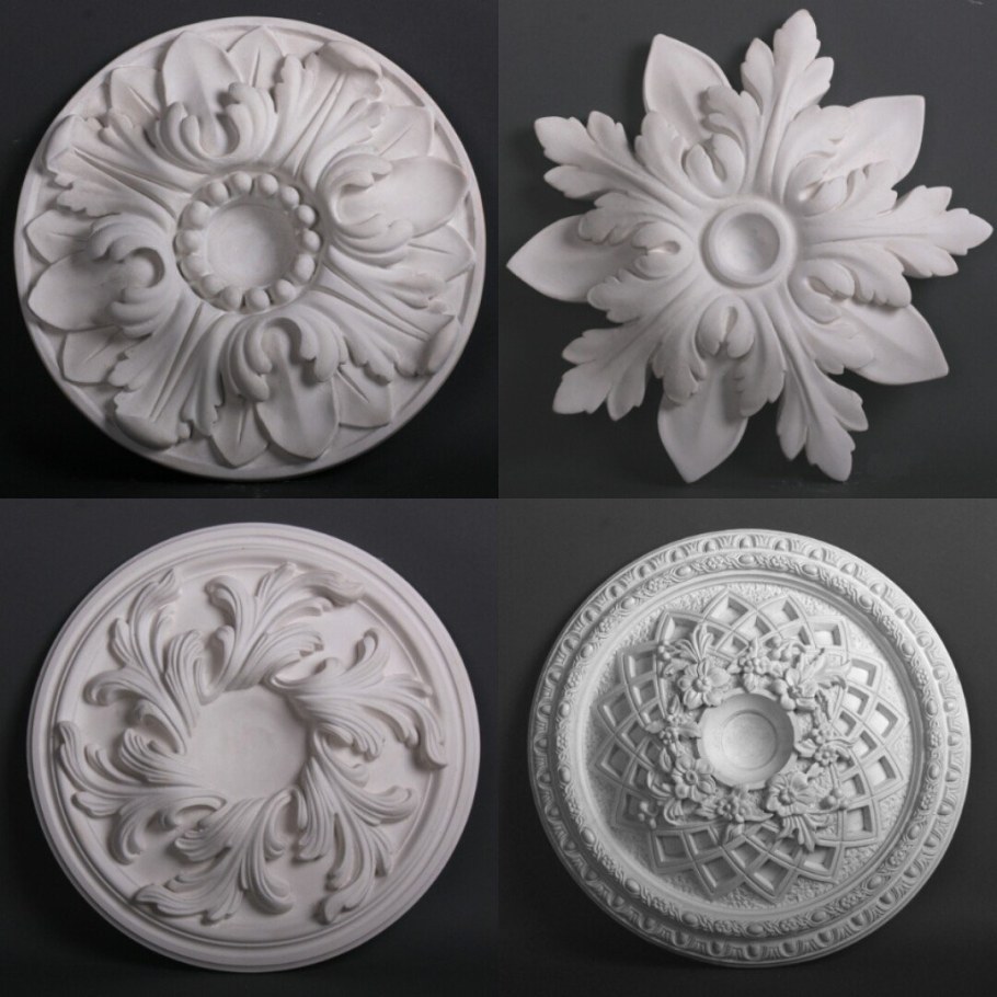 Розетта потолочная р520в