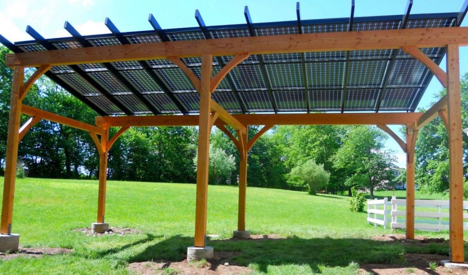 Каркас перголы