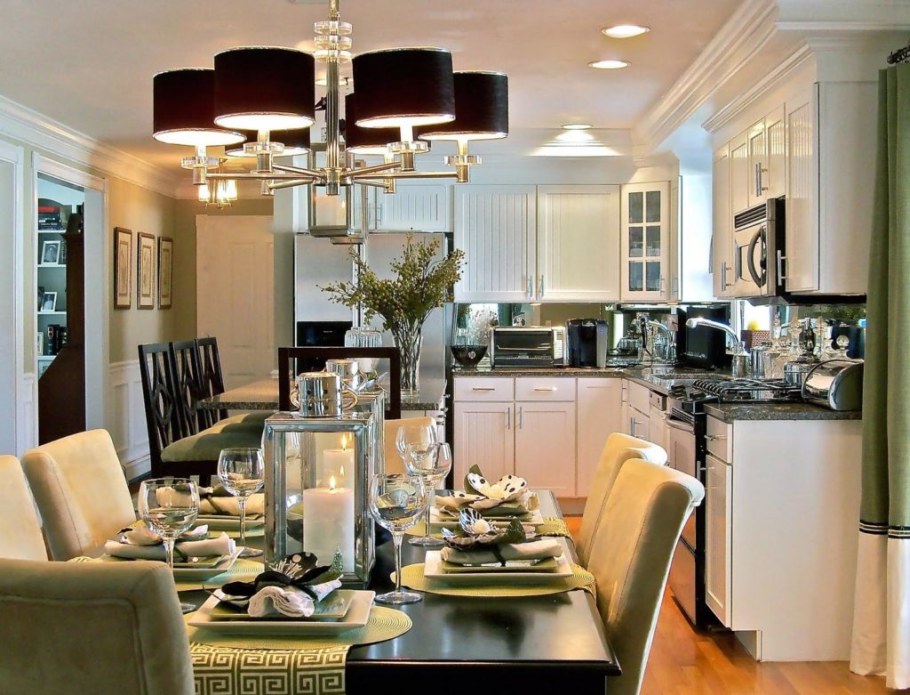 Красивые кухни столовые