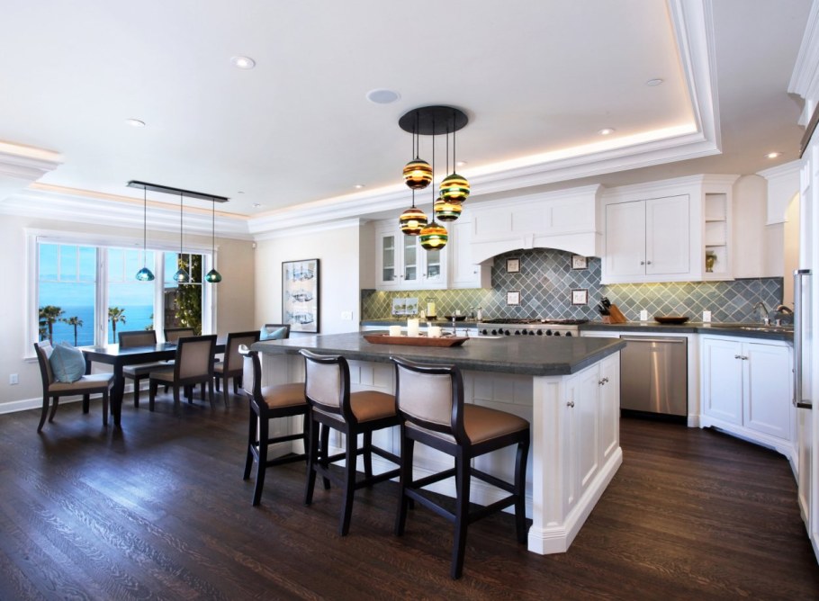 Люстры для кухни в современном стиле