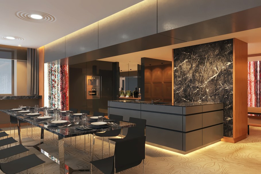 Кухня в пятизвездочном отеле