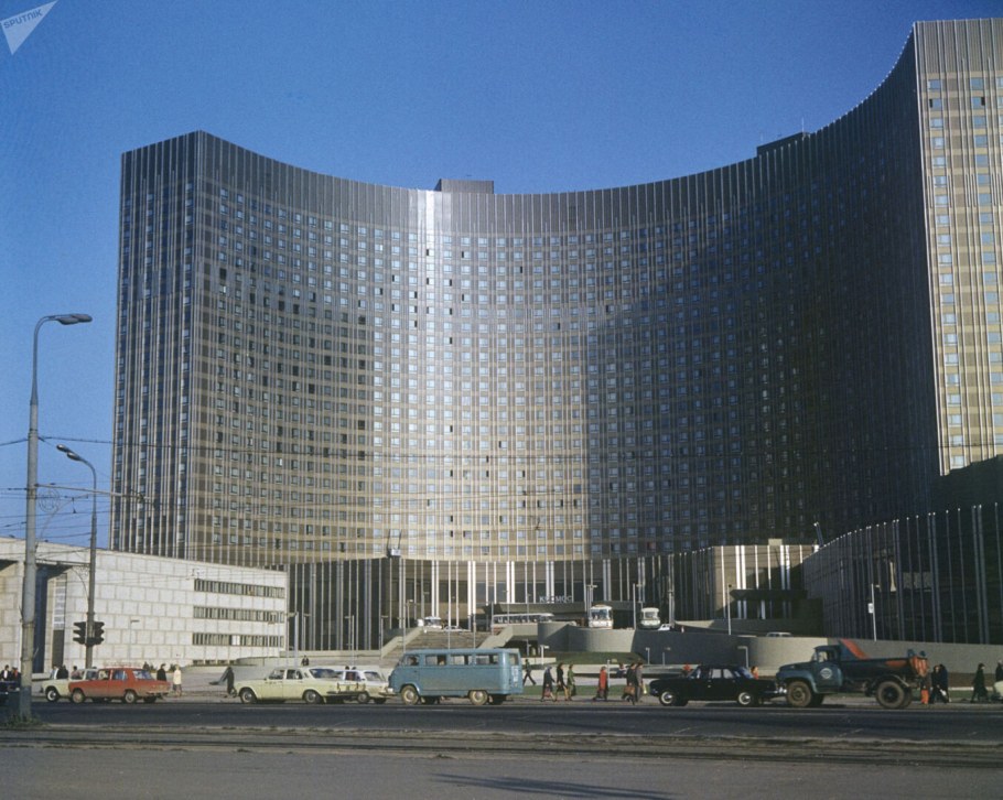 Гостиница космос Москва 1980 год
