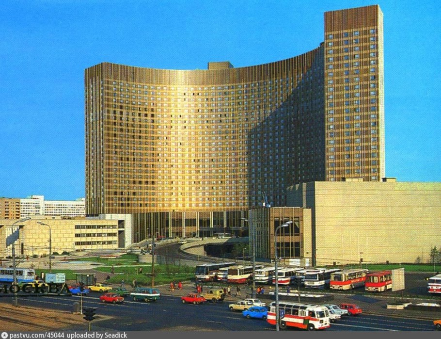 Гостиница космос Москва 1980 год
