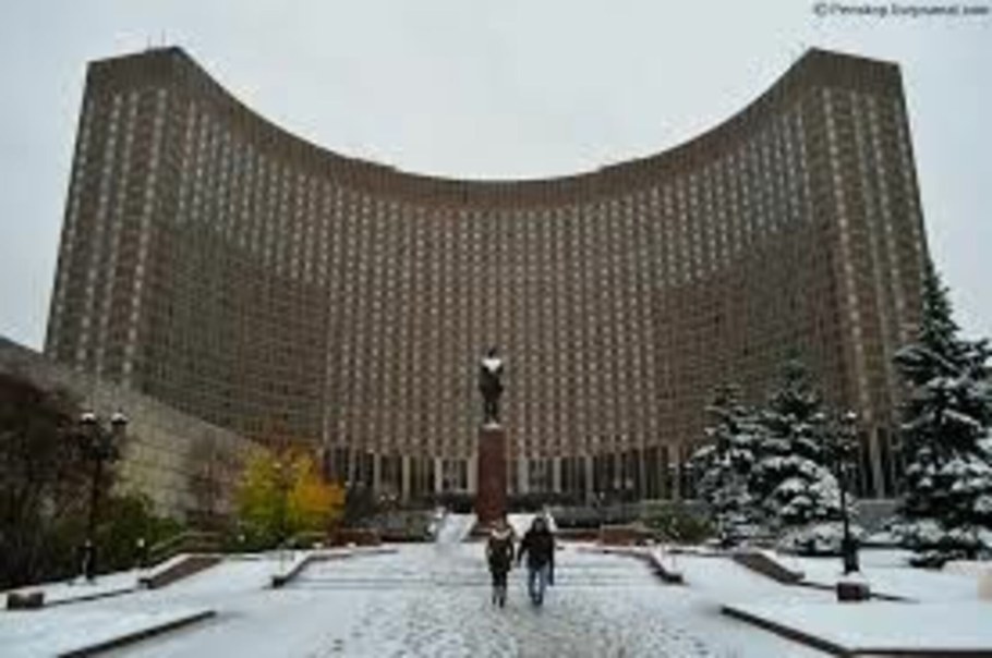 Гостиница космос Москва 80-е годы