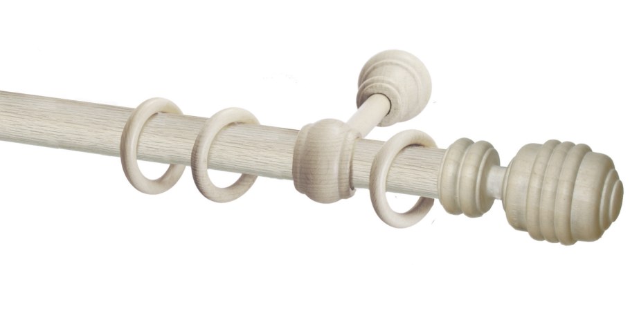 Карниз однорядный Эскар (200 см) золото антик