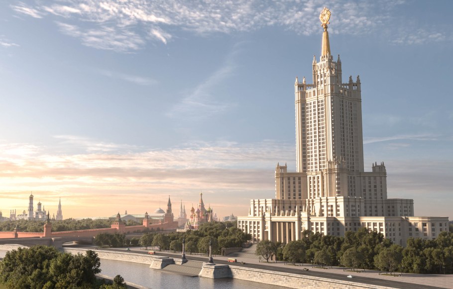 Проект восьмой высотки в Зарядье