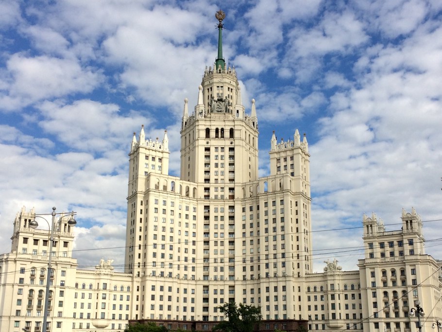 Архитектура Москвы сталинские высотки