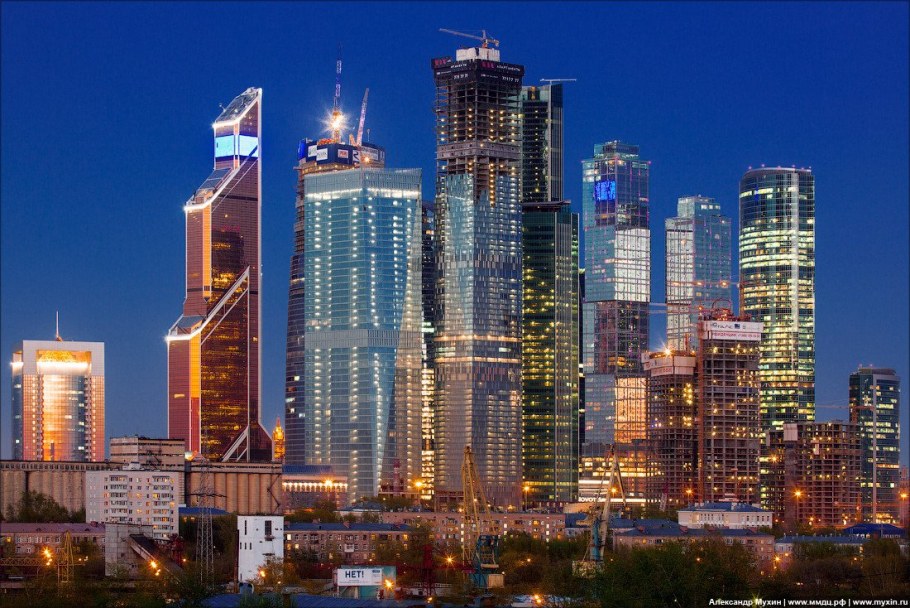 Новые высотки Москвы