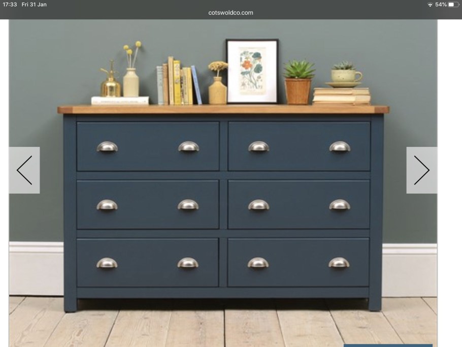 Перекраска бельевой тумбы