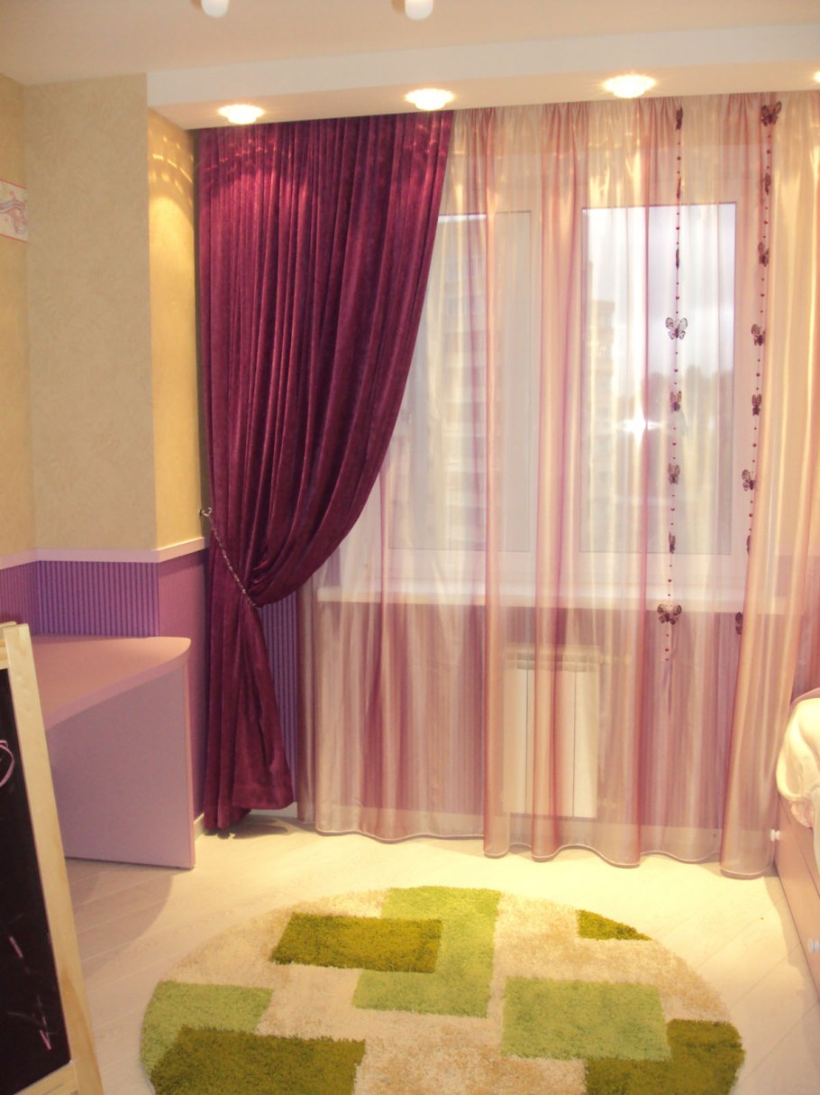 Шторы на одну сторону