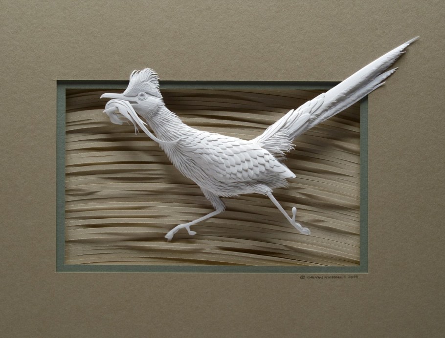 Бумажные скульптуры Кэлвина Николса