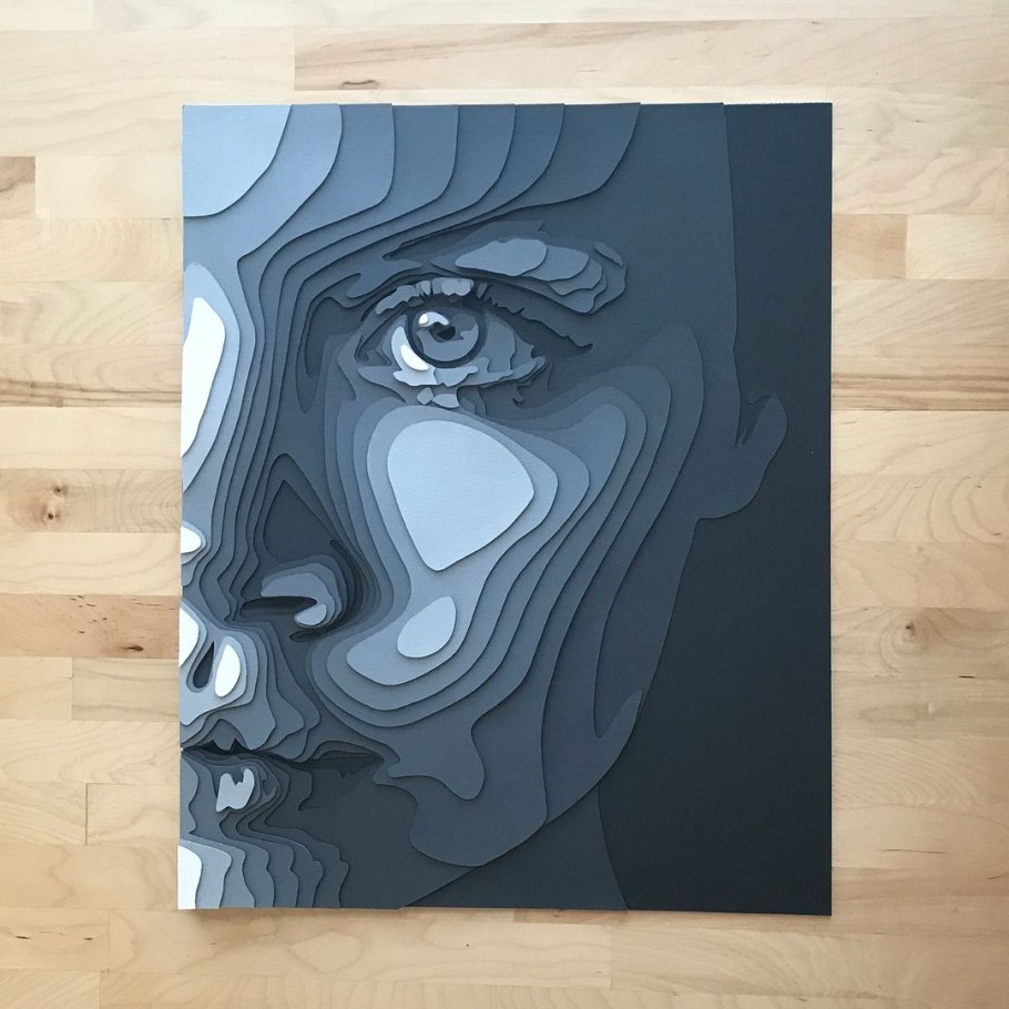 Многослойное панно