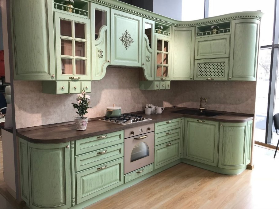 Кухня Слобода слоновая кость