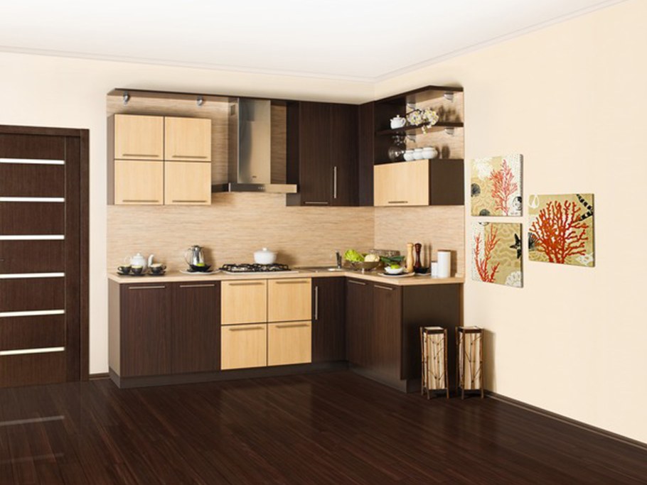 Трио кухня венге