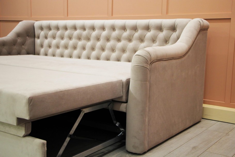 Диван для повседневного сна с ортопедическим матрасом