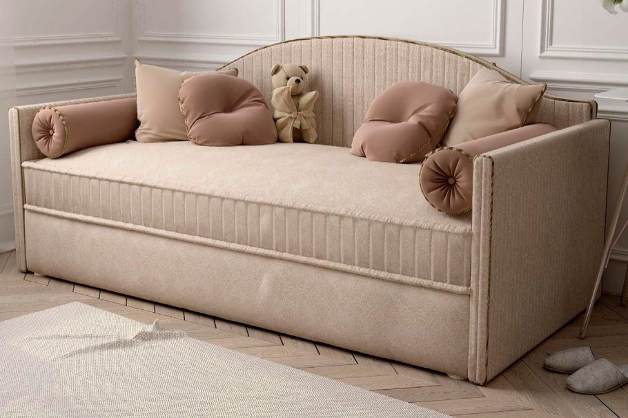 Диван тахта бежевый