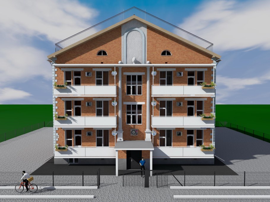 Проекты трехэтажных многоквартирных домов