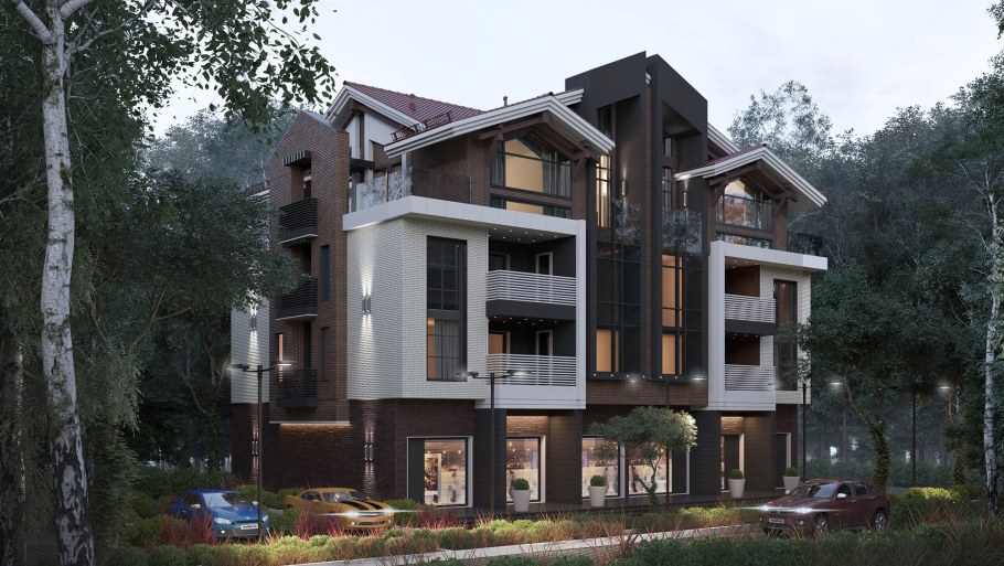 Проекты трехэтажных домов