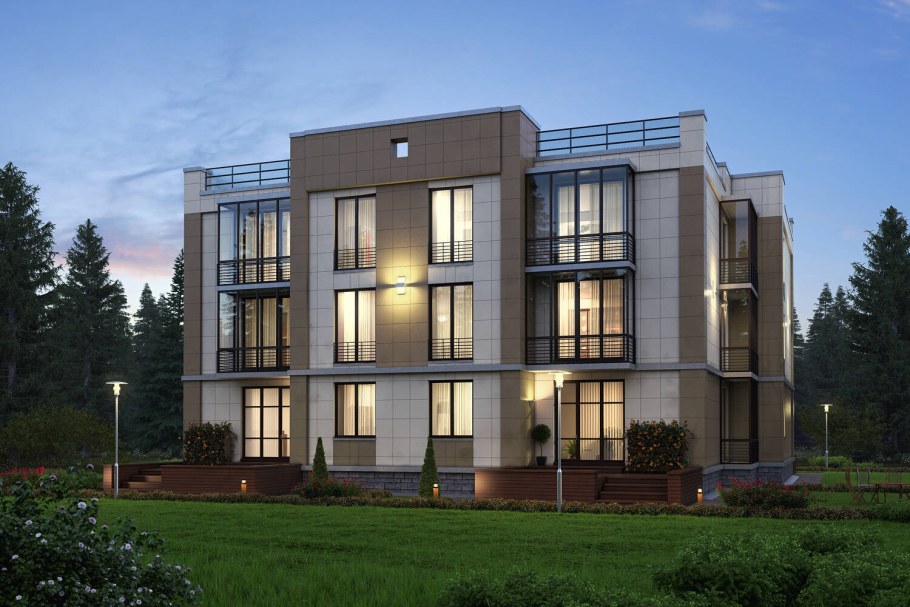 3-Х этажные многоквартирные дома