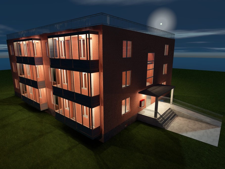 Трехэтажные квартирные дома