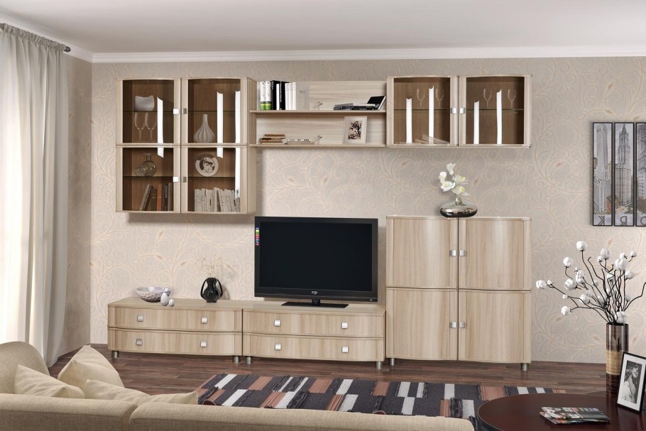 Гостиная Камелия мебельная индустрия