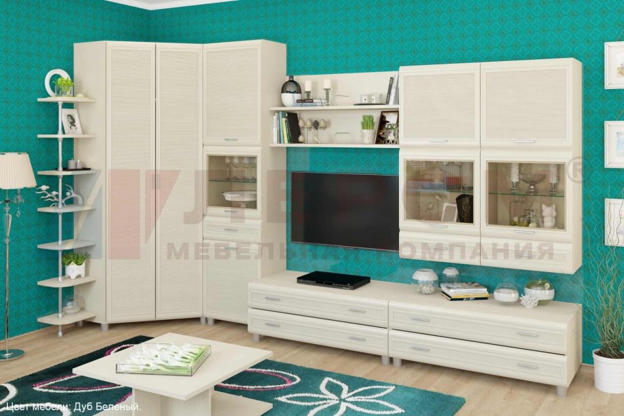 Стенка Мелисса Лером беленый дуб