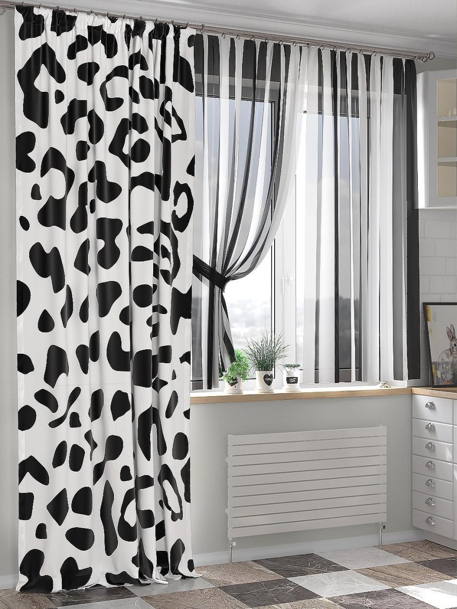 Ассиметричные шторы