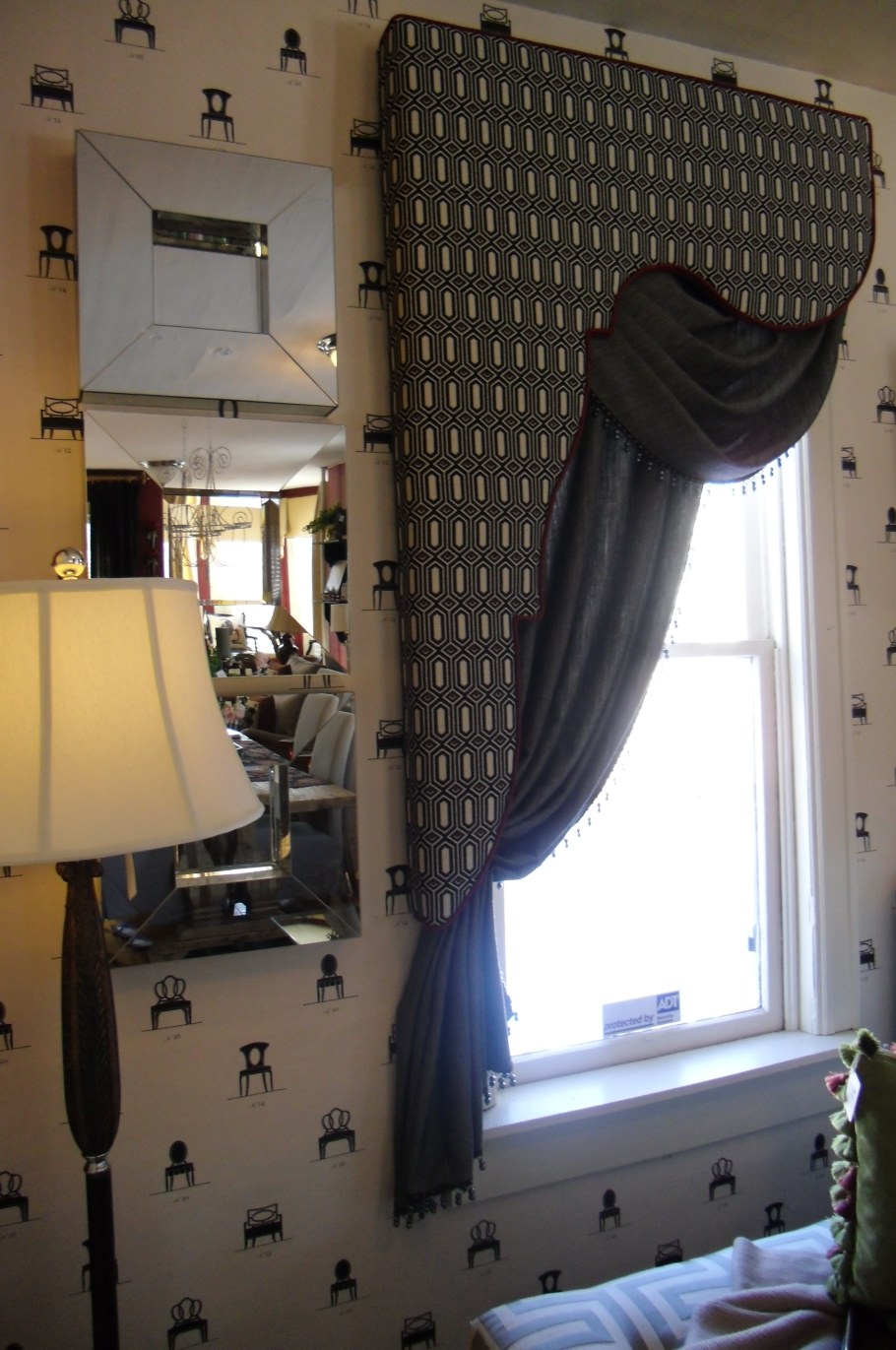 Асимметричные шторы