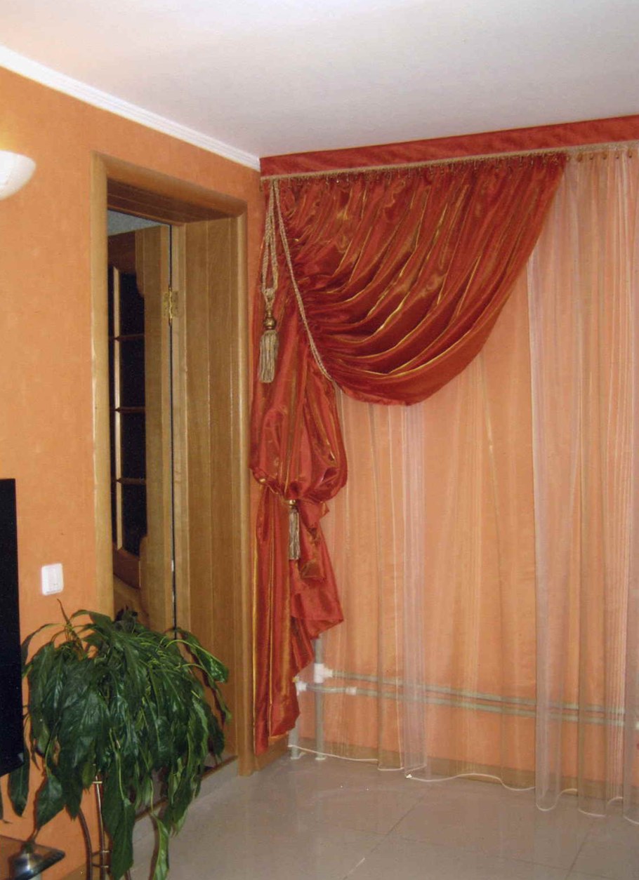 Ассиметричные шторы