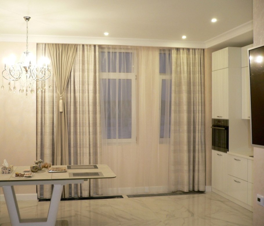 Шторы на ассиметричные окна