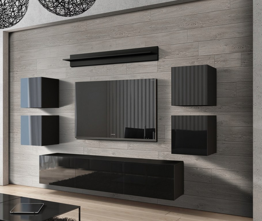 Стенка Самба Модерн глянцевая